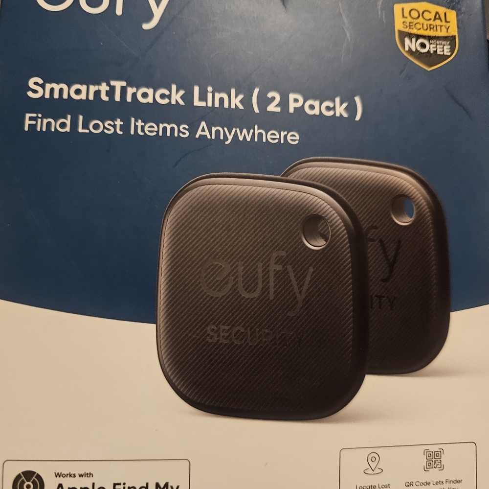 EUFY SMART TRACK LINK. 2 PACK.  NEW IN BOX.